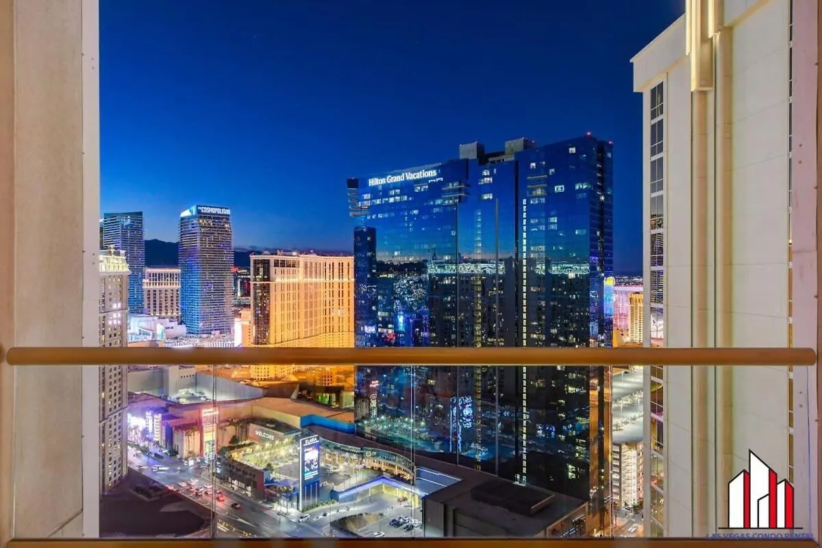 Mgm Signature-33-711 F1 Track & Strip View Balcony Las Vegas