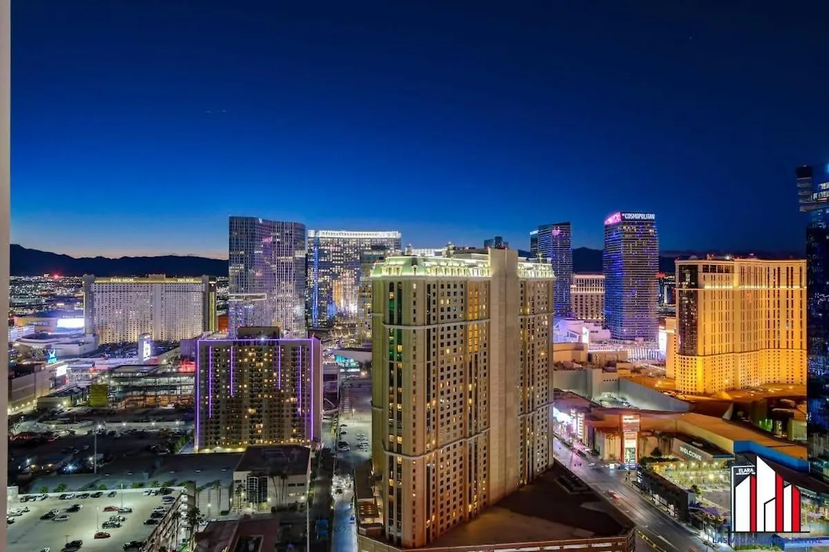 Mgm Signature-33-711 F1 Track & Strip View Balcony Las Vegas